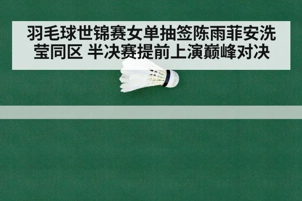 badminton championship match